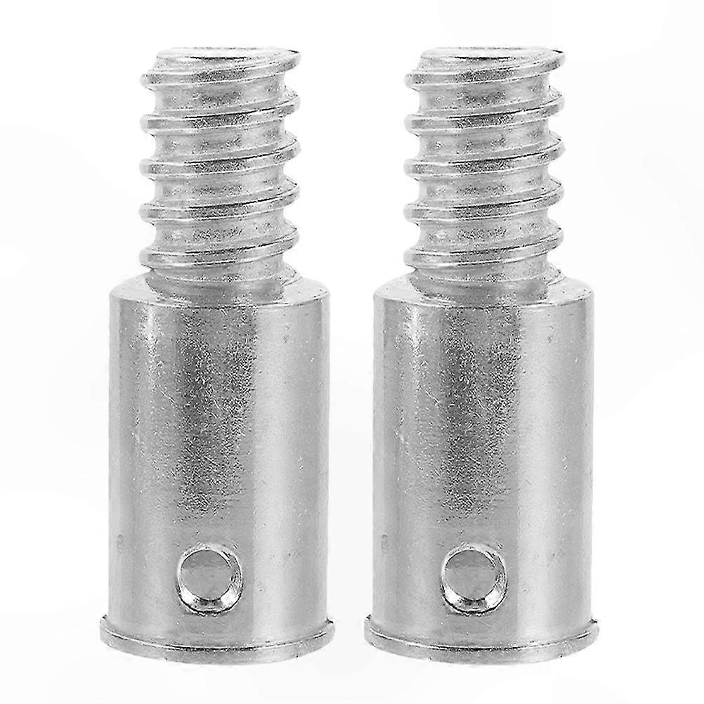 2-Pack Threaded Broom Handle Adapter for Pole Extensions