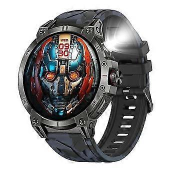 Smartwatch: 1.85" HD, Bluetooth Calls, Compass, Flashlight, 760mAh