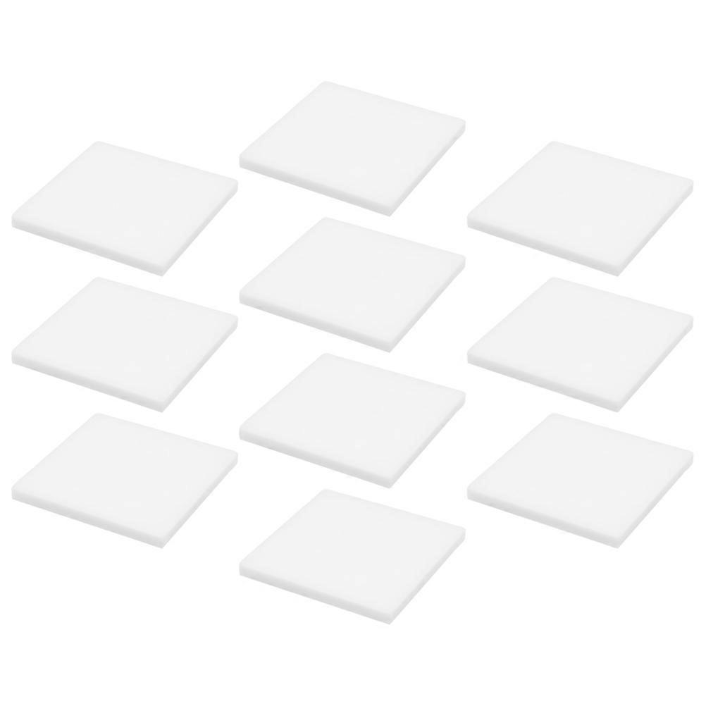 Clear Translucent Pads for Office Memo 10Pcs Self-Adhesive