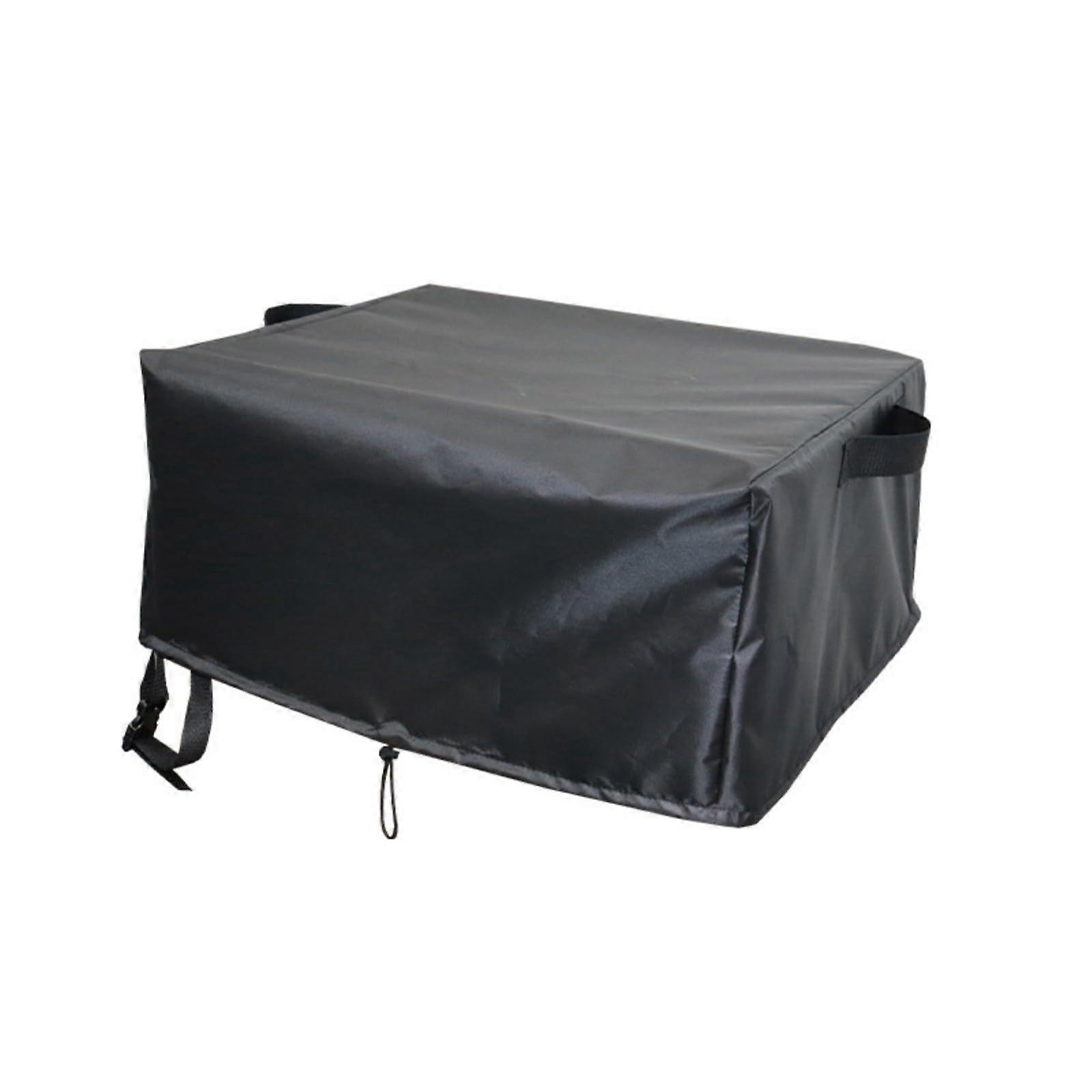 Pizza Oven Cover Waterproof Dustproof Fabric Protector with Adjustable Drawstring 58x58x28cm