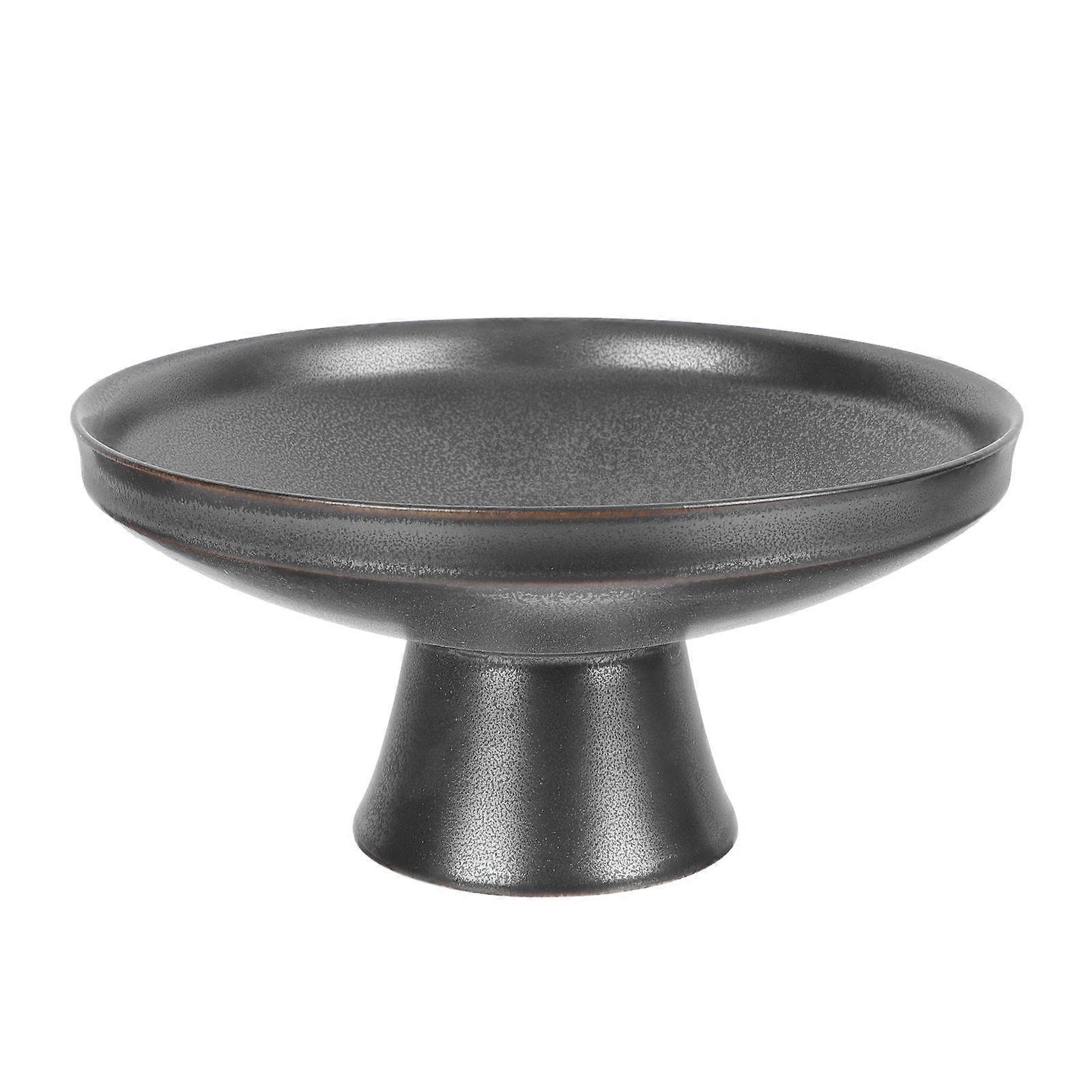 Creative Fruit Plate Ceramic for Storage Use 1Pcs Black