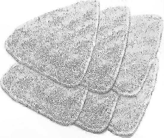 5-Pack Triangle Mop Cloths for Steam Cleaners, Durable Replacement Pads for Floor Cleaning Tools