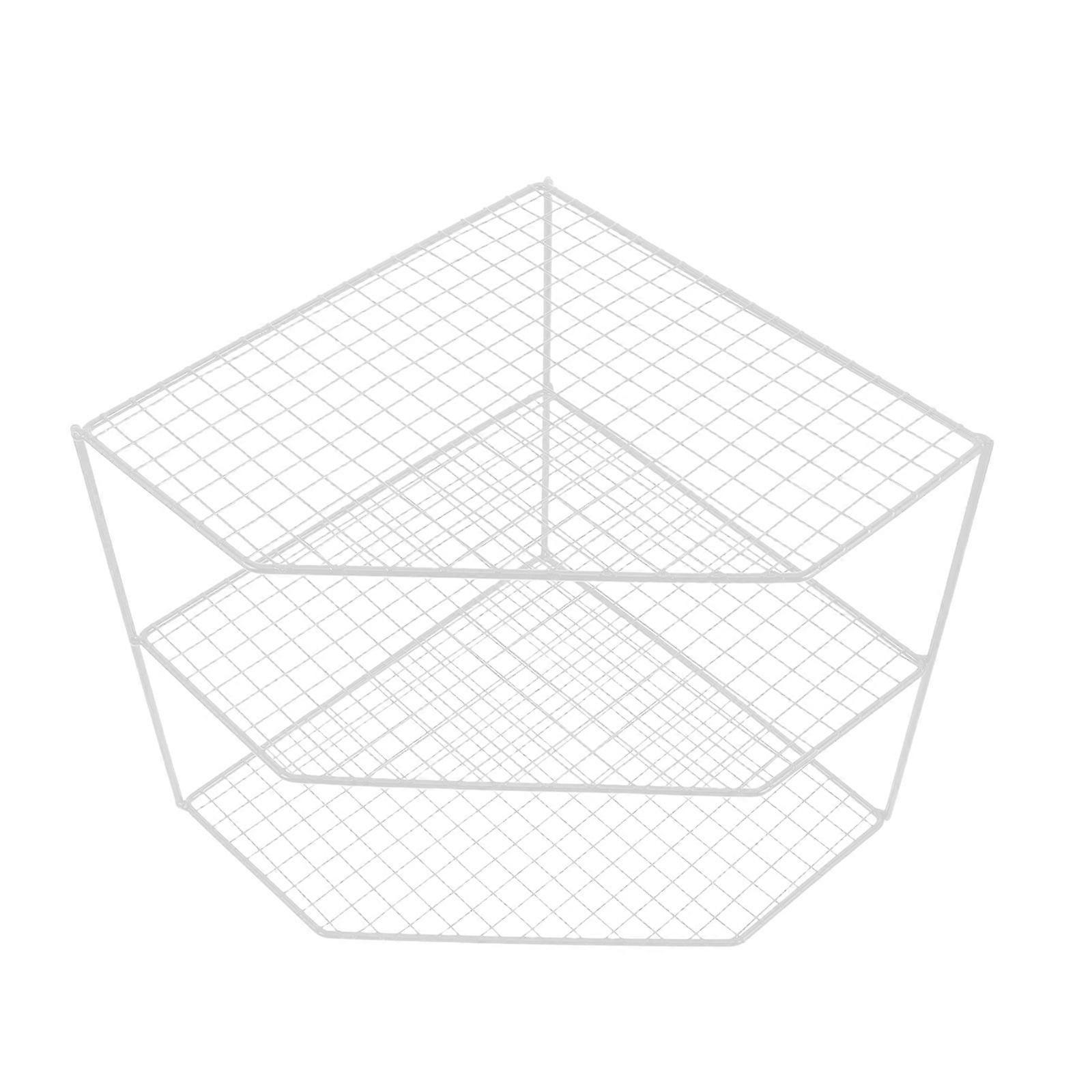 Kitchen Countertop Organizer Corner Spice Rack for Kitchen Storage