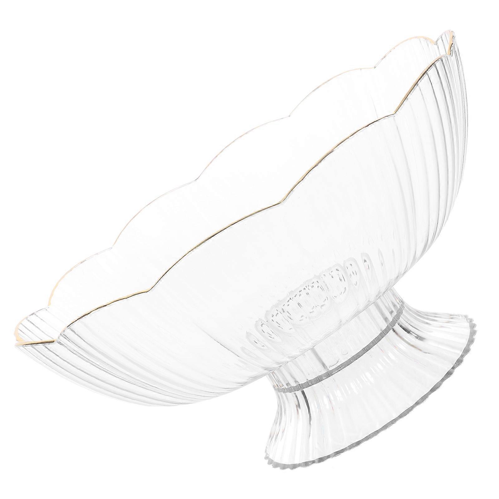 Pet Draining Fruit Footed Basket for Home Use Large Capacity