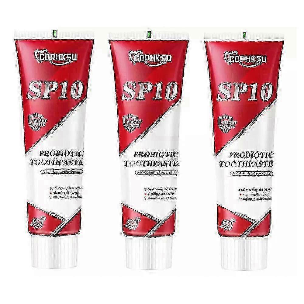 2025 Sp10 Ultra Toothpaste Sp10 Probiotic Toothpaste pasta Dental 3 pcs
