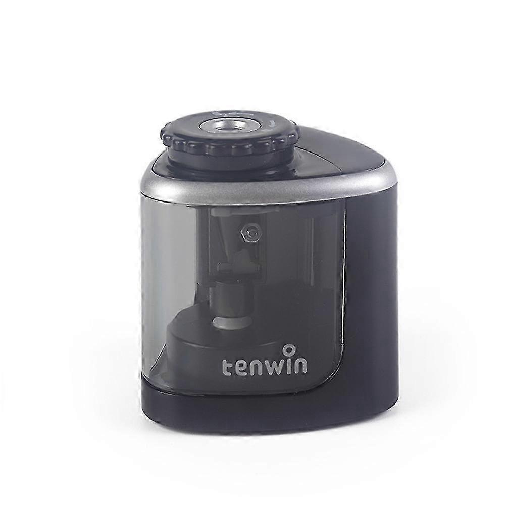 Electric Pencil Sharpener with Automatic Cutting, Compact Design for Home and Office Desk