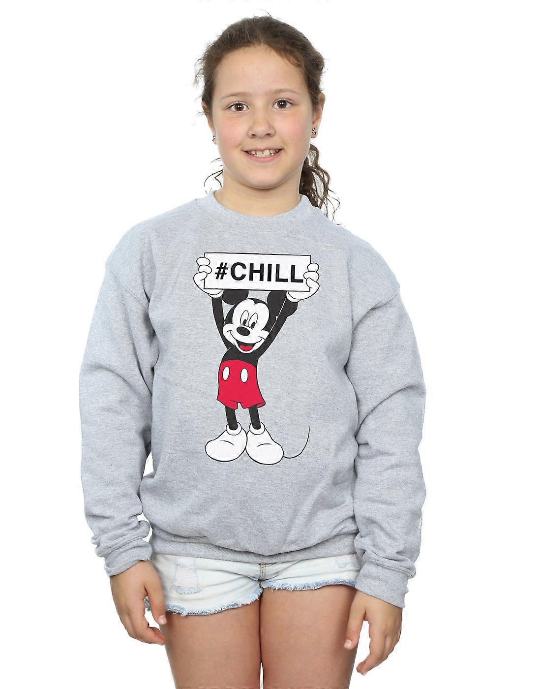 Disney Girls Mickey Mouse Chill Sweatshirt