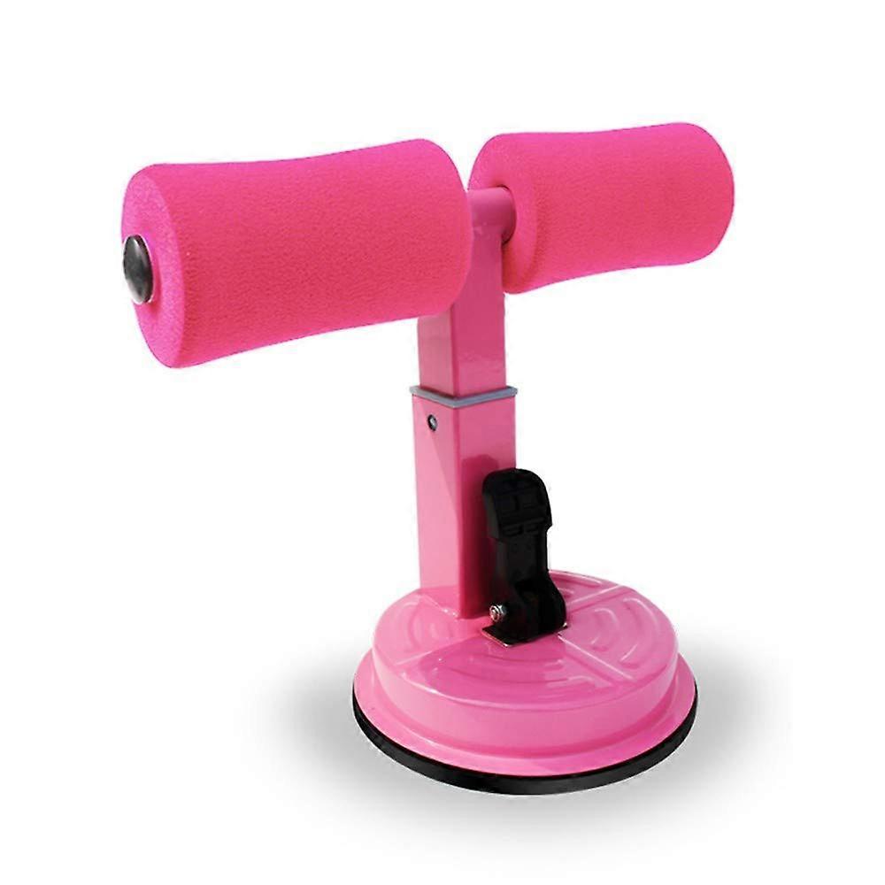 Abdominal Sit Up Assistant Adjustable Height Core Trainer with Suction Cup for Home Workout