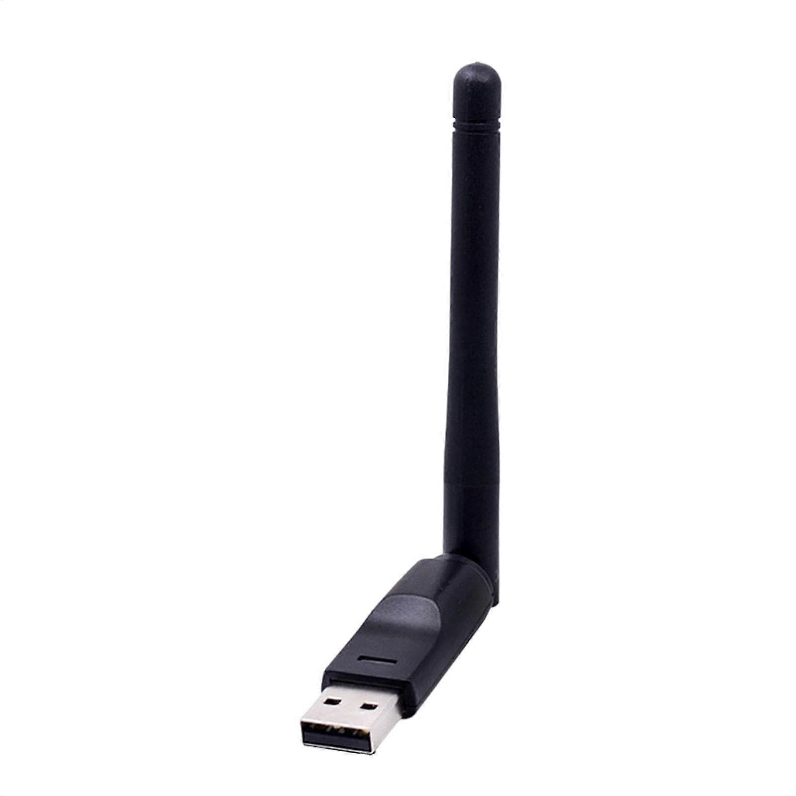 USB WiFi Adapter with  Gain Rotatable Antenna, Speed Wireless Network Adapter for PC Laptop