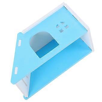 Hamsterkäfig aus Kunststoff, hellblau, PVC, zum Entspannen