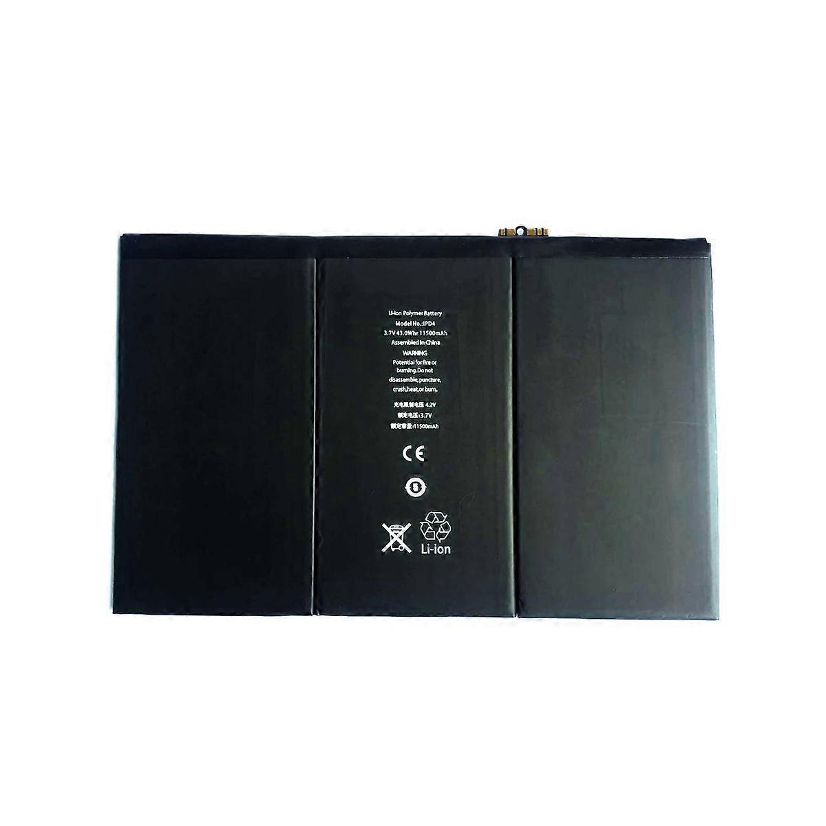 Til iPad 3 / iPad 4 batteri høj kvalitet