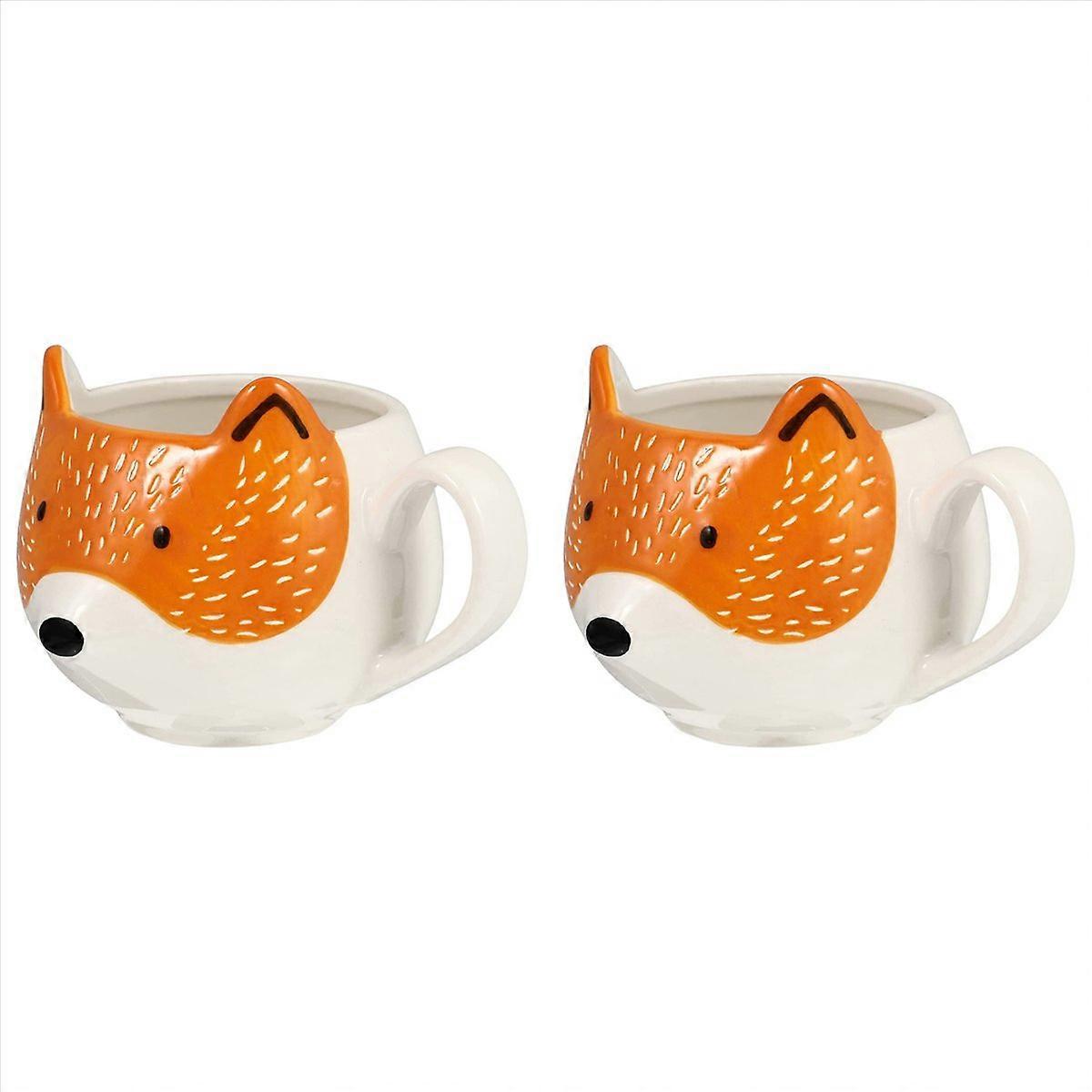 Ceramic Coffee Cup Cartoon Shaped Cup Animal Pattern Home Kitchen