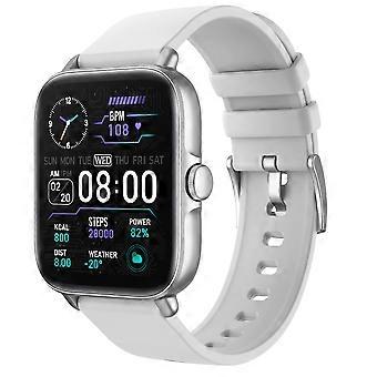 Smartur med opkaldsfunktion, 1,7" fitnesstracker til Android og iOS, puls- og søvnmåling, 28 sportstilstande, iltmåling i blodet, AI-stemmestyring
