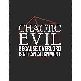 Chaotic Evil: RPG Alignment Theme Mapping och anteckningar Notera