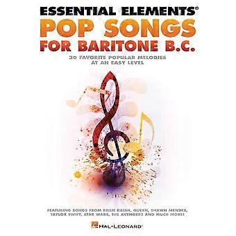 Elementi essenziali Canzoni pop per baritono BC