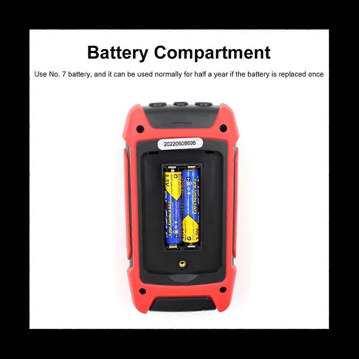 FS2202 Auto Range Multimeter 9999 Counts TRMS AC DC Voltmeter Red