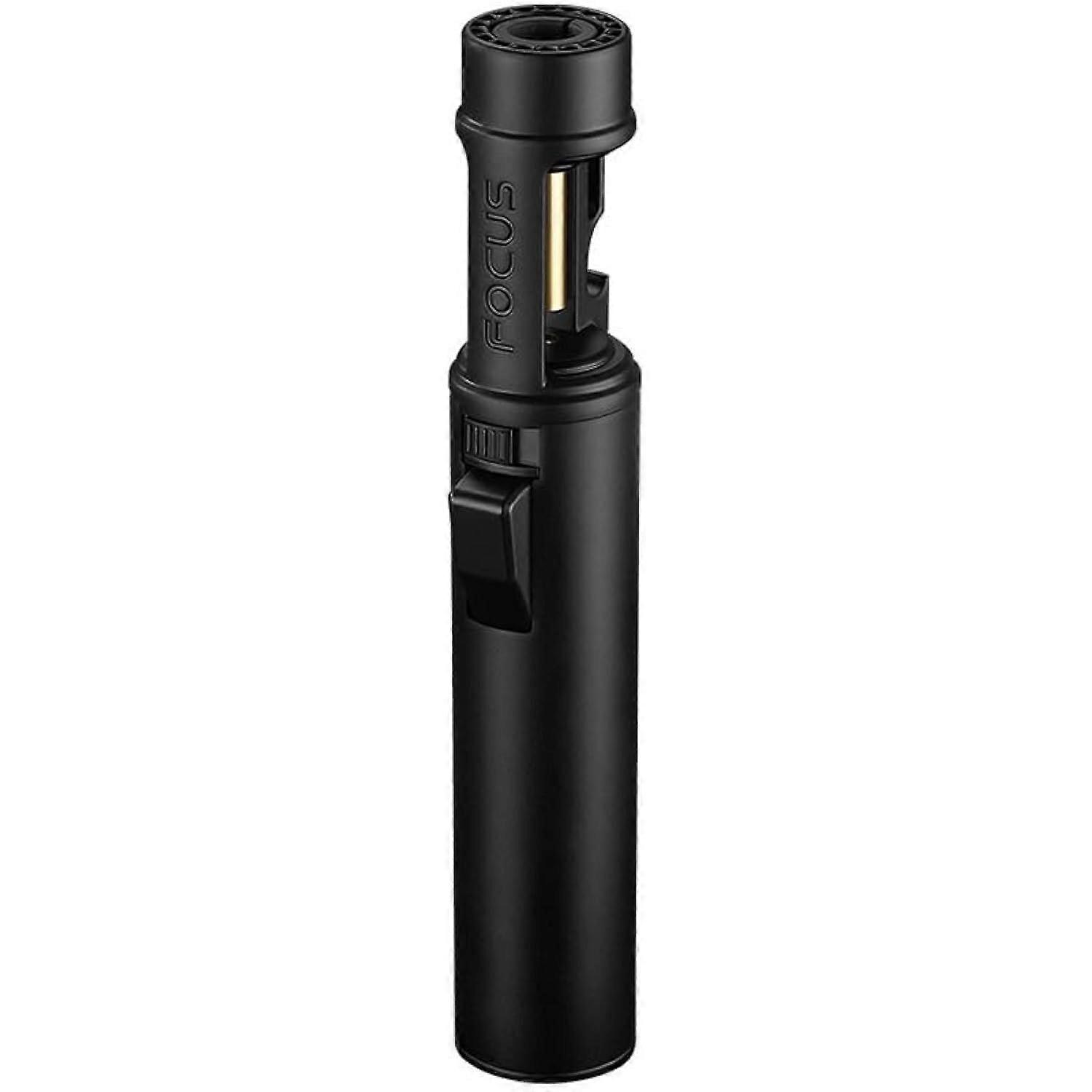 Butane Torch Lighter with Adjustable Flame Control,  Power Windproof Metal Welding Ignition