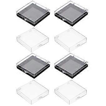 8pcs Nail Tips Box Press on Nails Storage Case Fake Nail Organizer Case Packaging Box