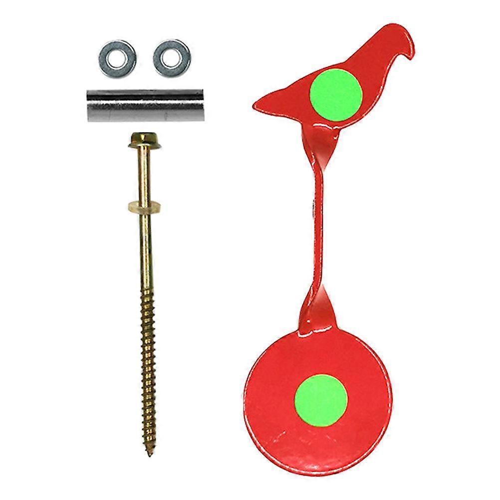Sturdy Alloy Hanging Practice Shooting Target for Yard Training