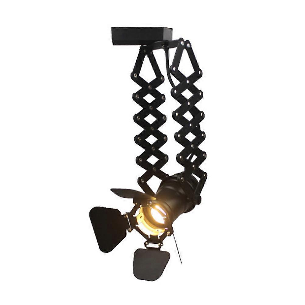 LED Track Spotlight Adjustable Durable Store Lighting Black Warm Yellow Light