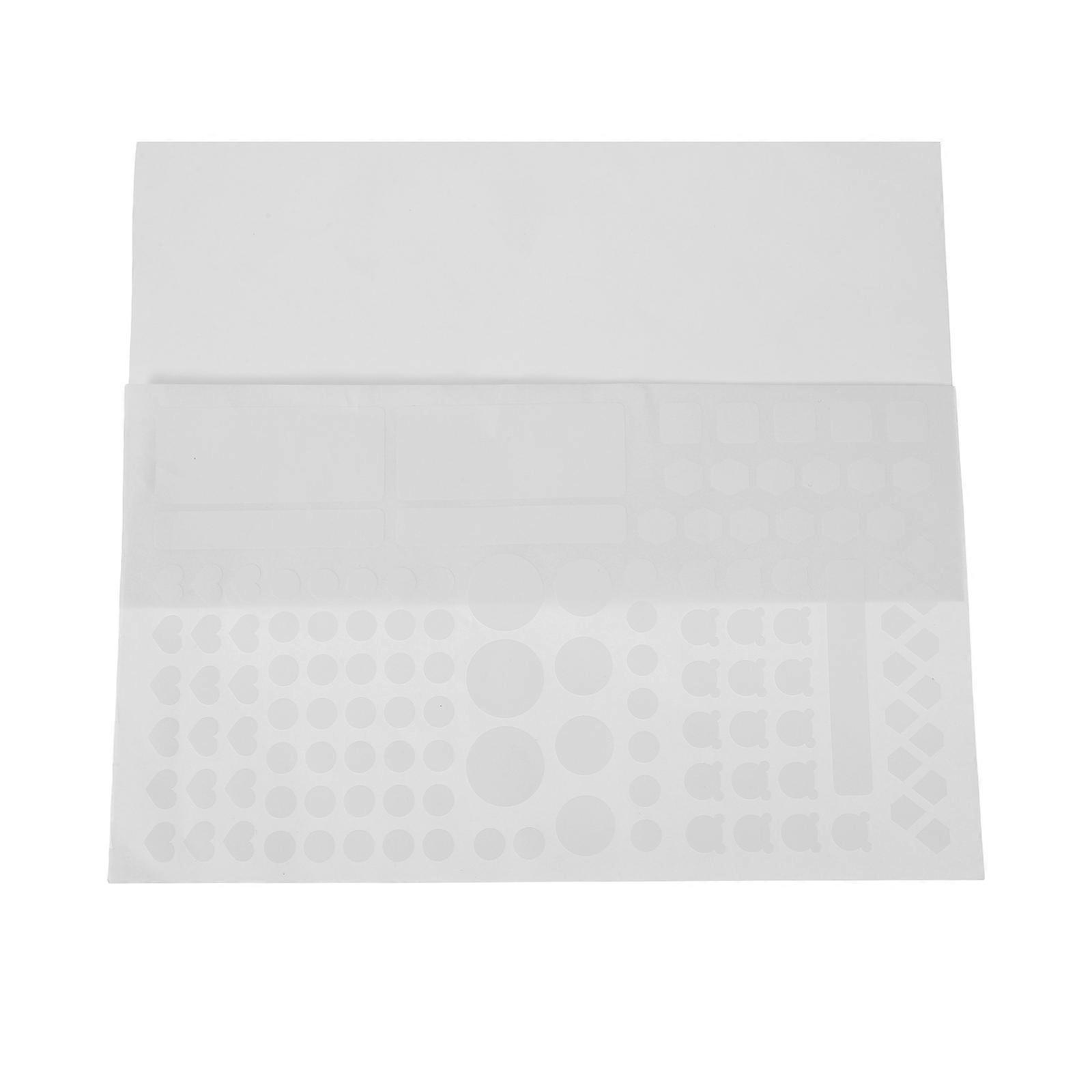White LED Light Blocking Stickers for Light Blocking 2 Sheets for Electronics and Home