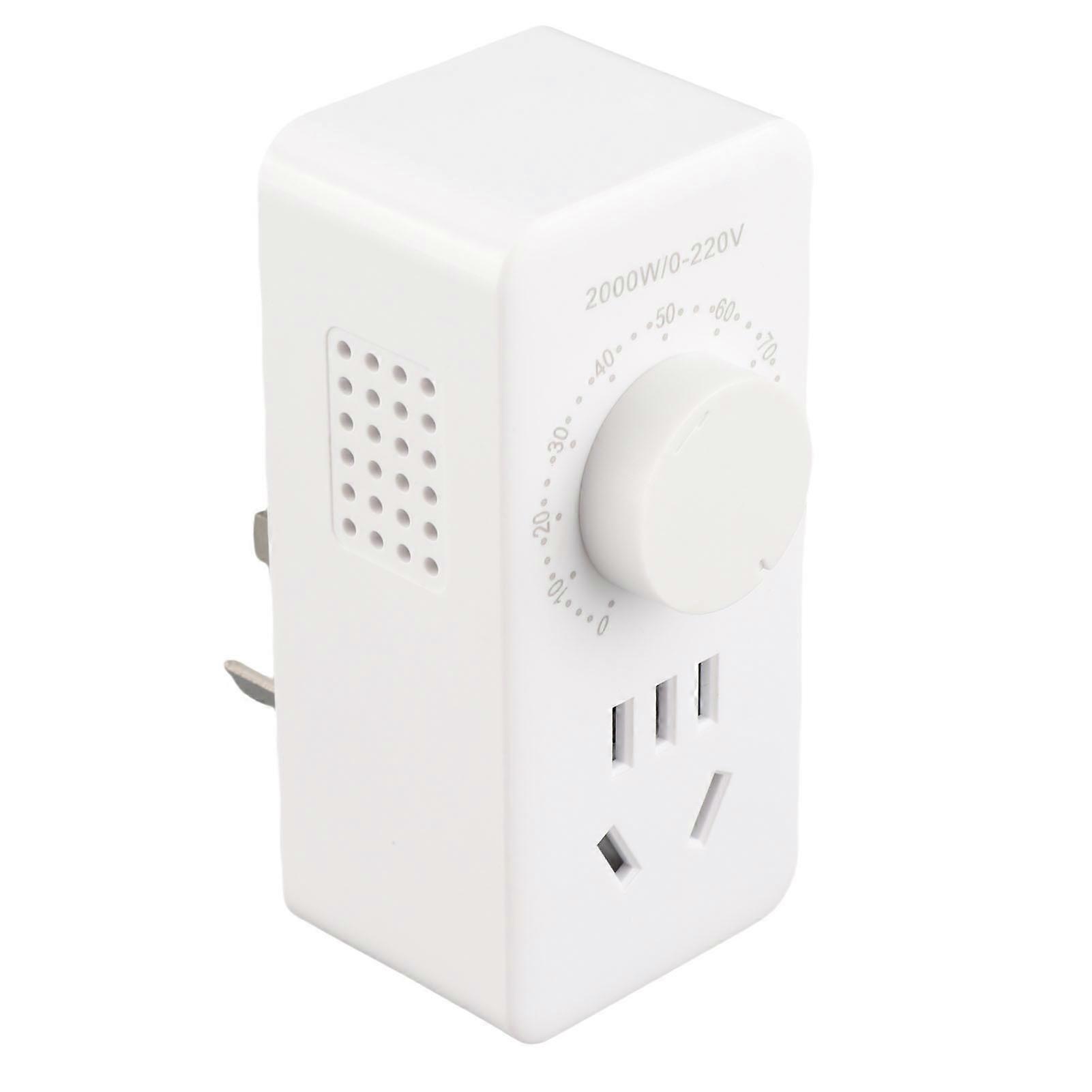 Motor Speed Controller 2000W Stepless Control Switch Regulator AC for Pump Grinder