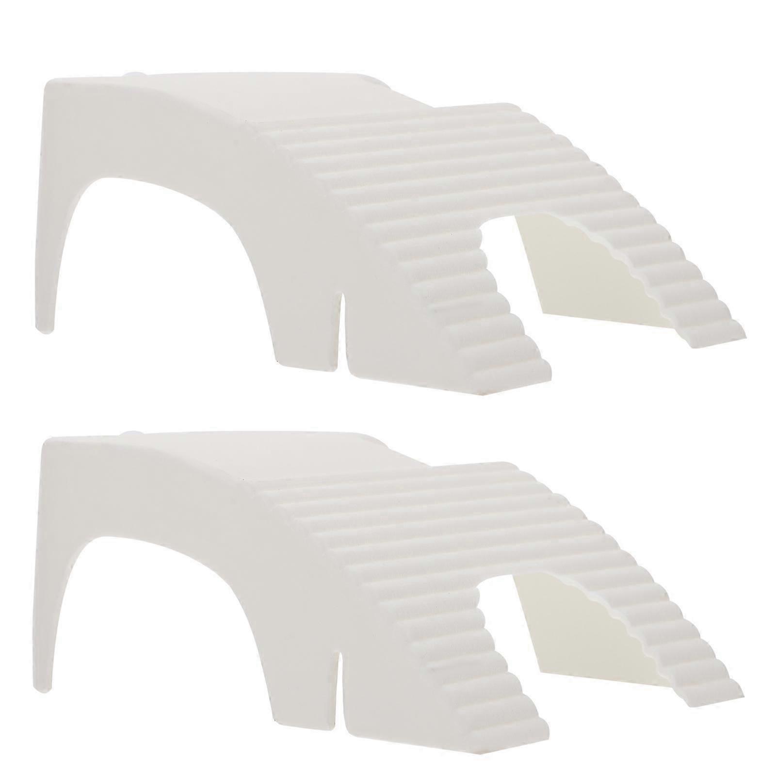 Turtle Basking Platform, 2 Pieces, ABS Material for Turtle Tank Decoration
