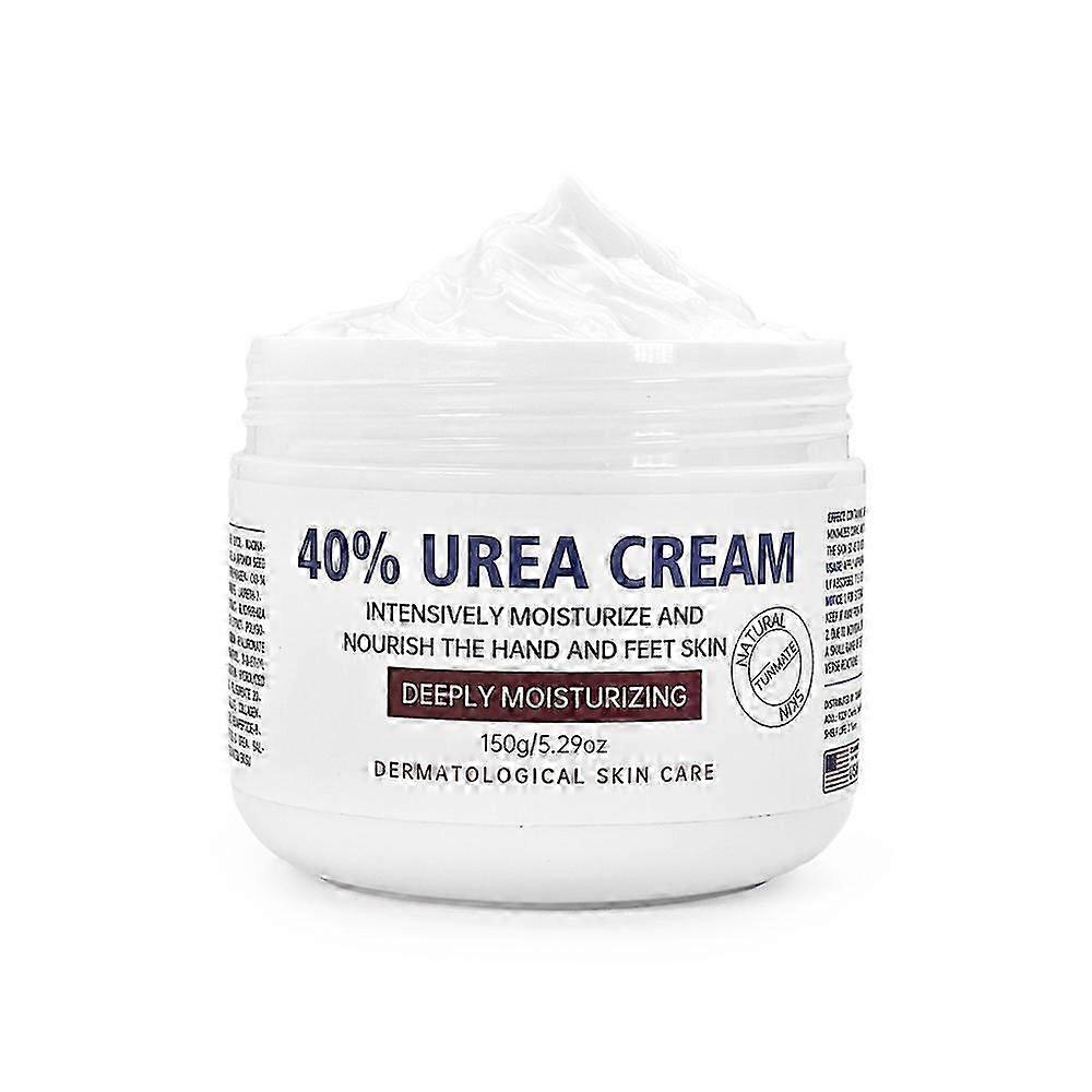 Crema per i piedi al 40% di urea con acido salicilico al 2% Trattamento per talloni secchi e screpolati Rimozione di calli per piedi, mani, gomiti e ginocchia Tea Tree, formula anti-età