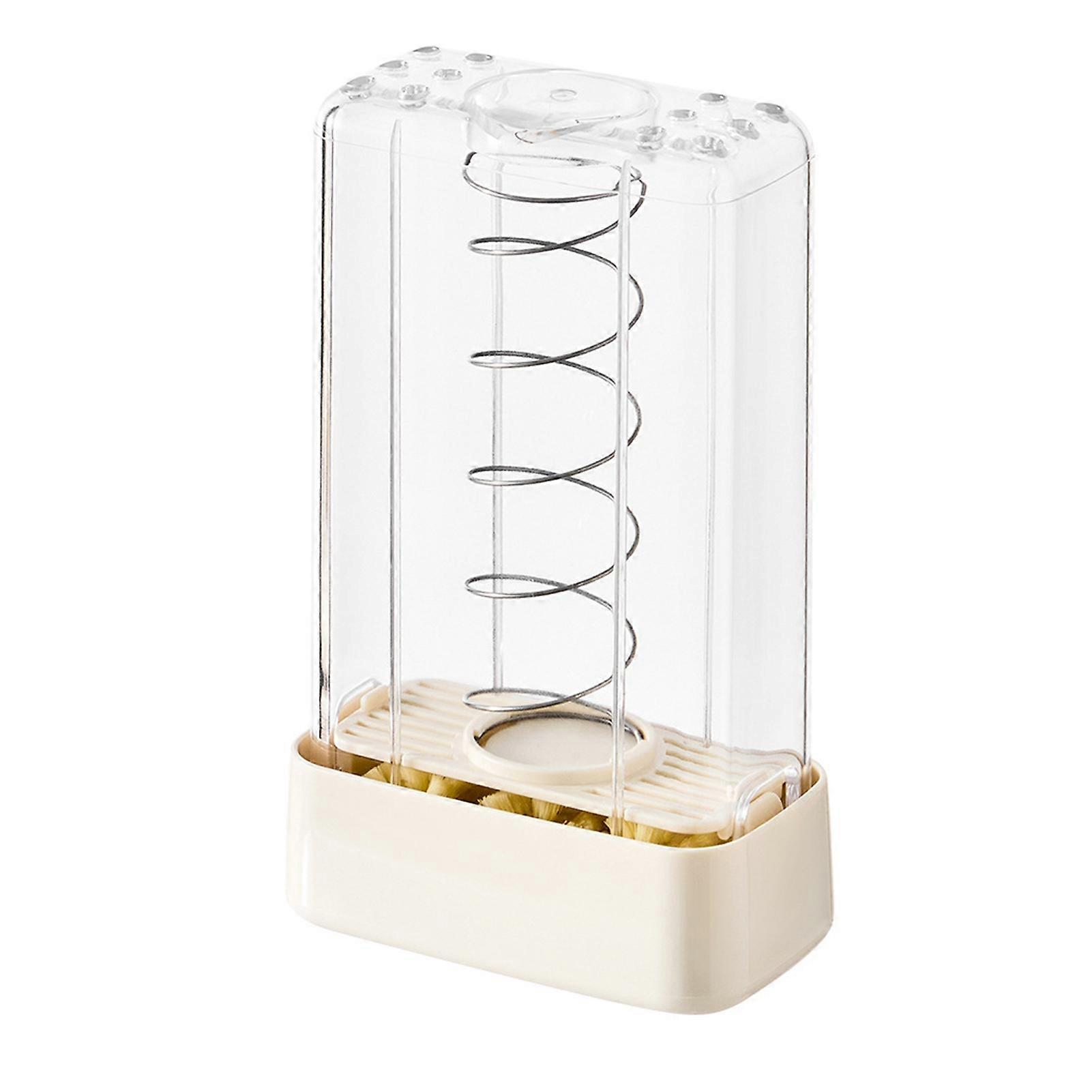 Soap Tray with Brush Ventilated Soap Storage Cleaning Box