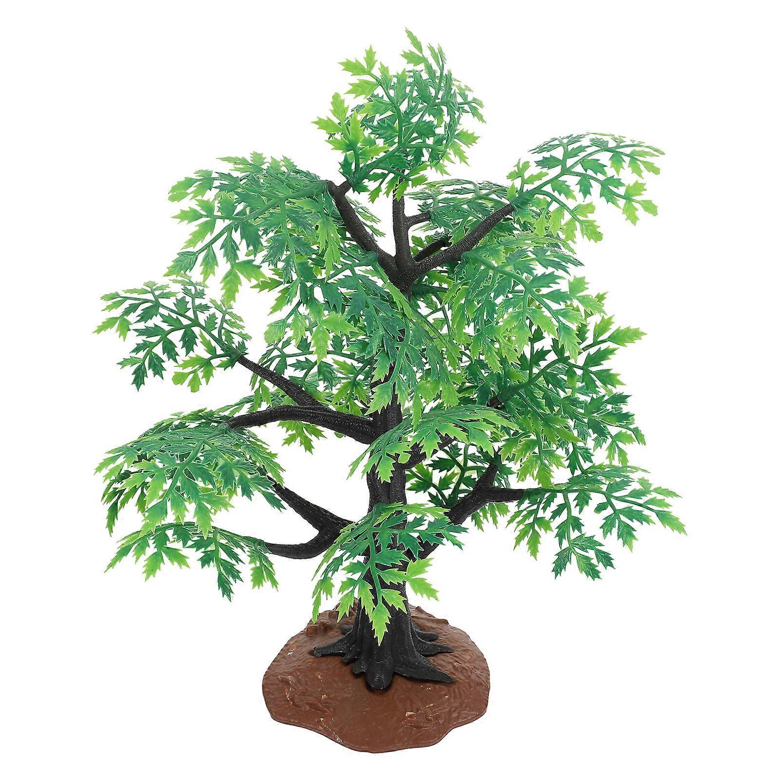 Maple Tree Shape Indretning Creative Tree Model Ornament Micro Landskab Model