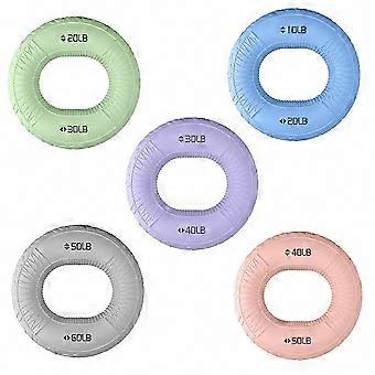 Silicone Grip Strengthener for Arm Training, Rehabilitation Massage, and Professional Exercise (10-60 lbs)