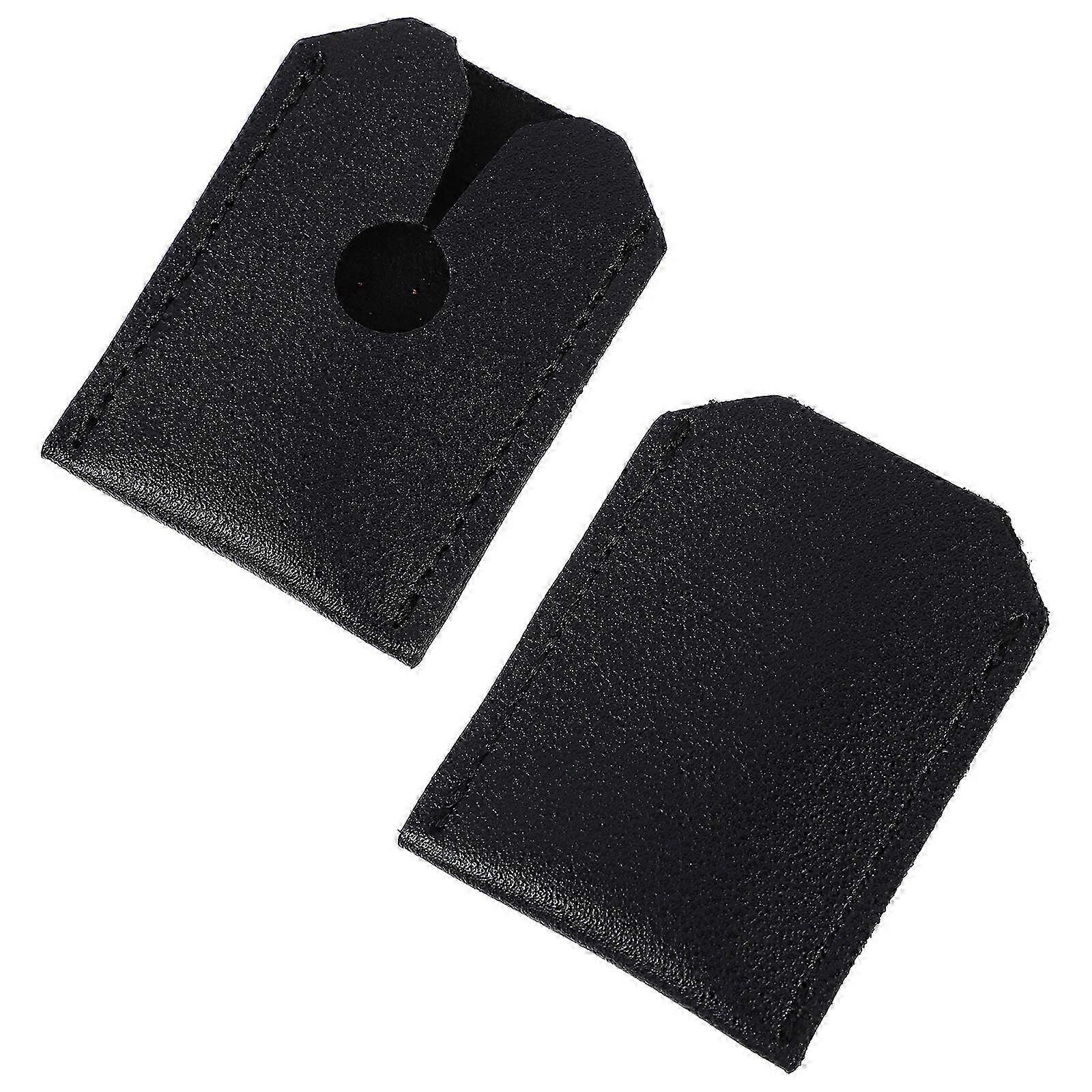 Protective Cover Artificial compatible with Protection 2Pcs Black Storage Case