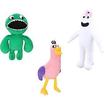 3 stuks Banban pluche, 9.8" banban pluche speelgoed, schattig zacht knuffeldier speelgoed voor verzamelaars en kinderen (Jumbo Josh + Opila vogel + Banbaleena)