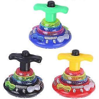 Light Up Spinning Tops for Kids, Flashing Music Gyroscope Spinning Top, Premium Material, Promotes Hand-Eye Coordination, Great Gift