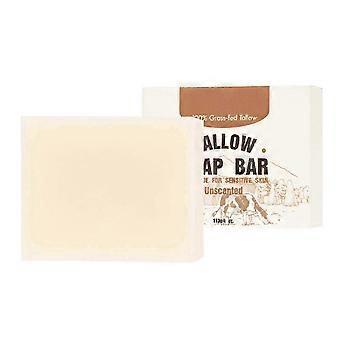 Handmade Tallow Balm Soap - Cleansing Beauty Soap for Face & Back, Oil Control & Moisturizing Effect - 113g/4oz Bath Wash Barh