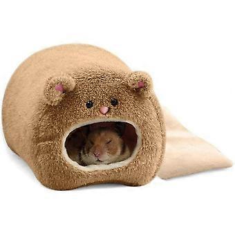 Rat Hamster Warm Bed House Cusion Fleece Hut Hanging Hammock Cute Toy Nest for Mini Small Animal Mice,Sugar Glider,Chinchilla,Dwraf Hamster