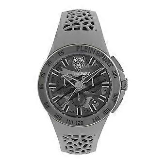 Plein Sport Men's Watch Analog Quartz THUNDERSTORM CHRONO PSABA0523 Silicone