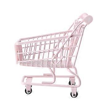 Piccolo carrello della spesa per bambini, giocattolo, modello di carrello della spesa finto