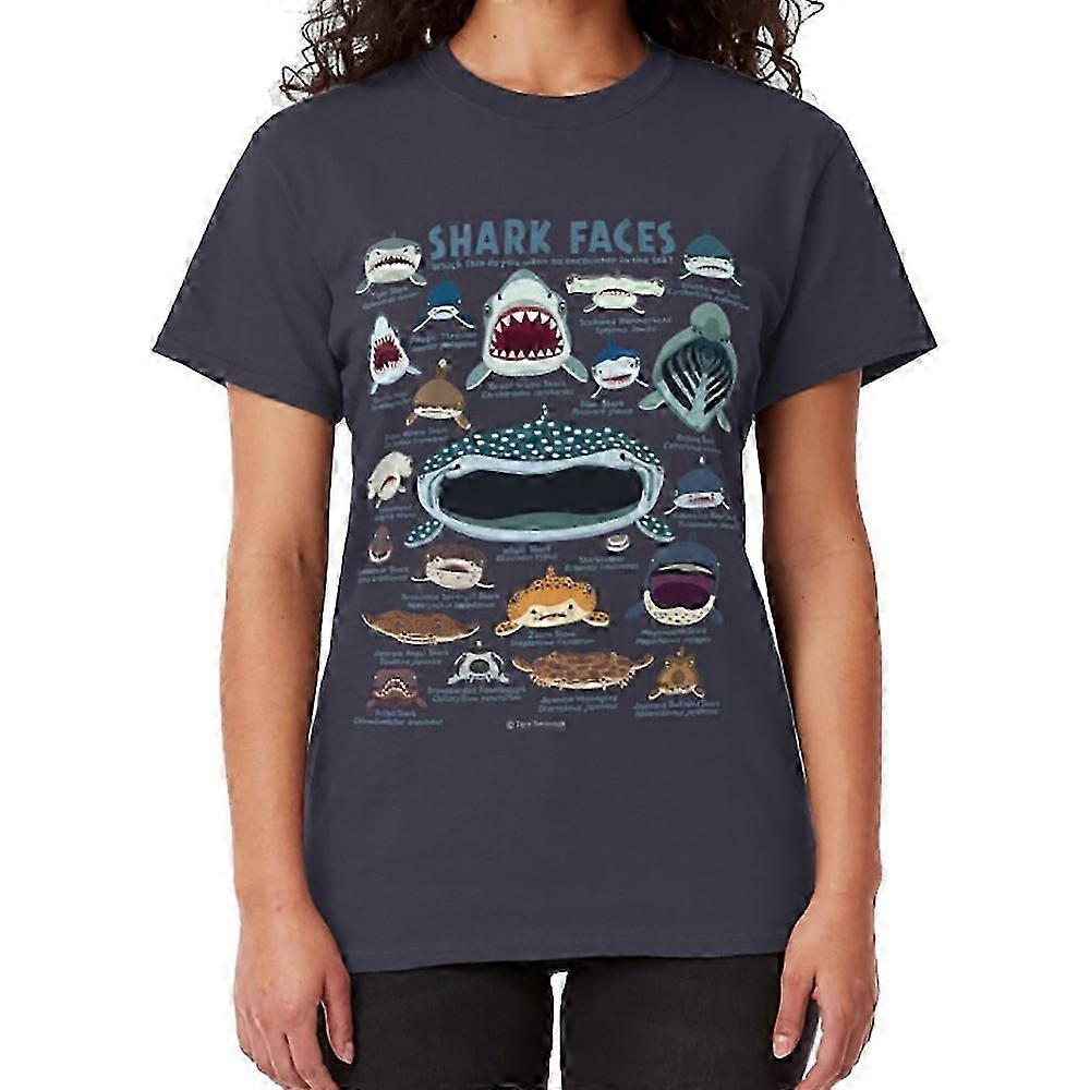 Shark Faces -t-paita YTQ