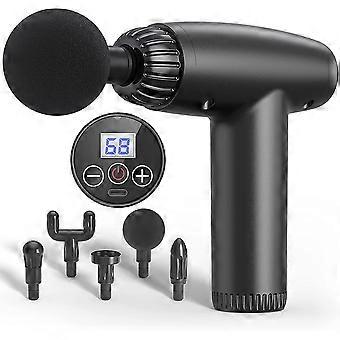 Massage Gun, Deep Tissue Muscle Massage Gun, Draagbare Handheld Elektrische Percussie Sport Massager Gun