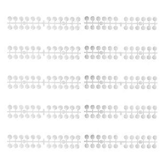 240 Pz Manicure Strumento di visualizzazione della carta di colore per il salone di bellezza professionale del chiodo utilizzando