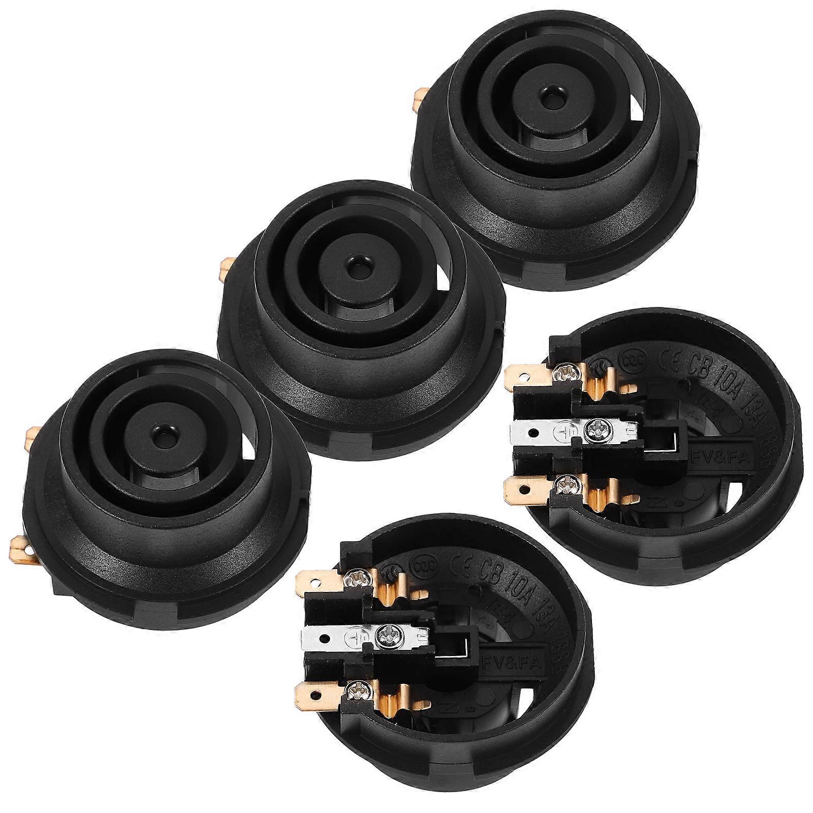 5pcs Electric Kettle Coupler Electric Kettle Base Kettle Replacement Temperature Control Coupler