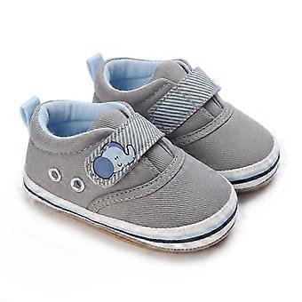 Born Babyschuhe für Jungen / Lässige, weiche Sohle, rutschfestes PU-Leder, erste Lauf- und Krabbelschuhe, 0-18 Monate