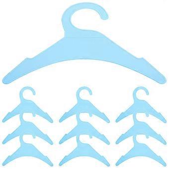 Plastic Pet Costume Hanger Household Dog Clothes Rack 10Pcs