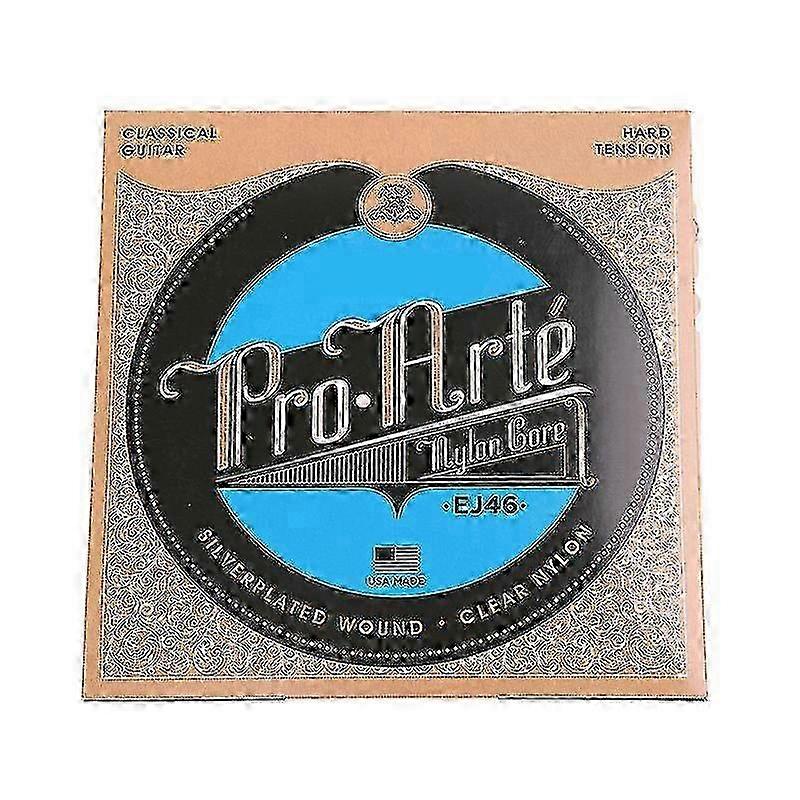E Nylon Klassisk Gitarrsträngset - EJ45/EJ46, Normal & Hård Spänning, Viktiga Gitarrtillbehör