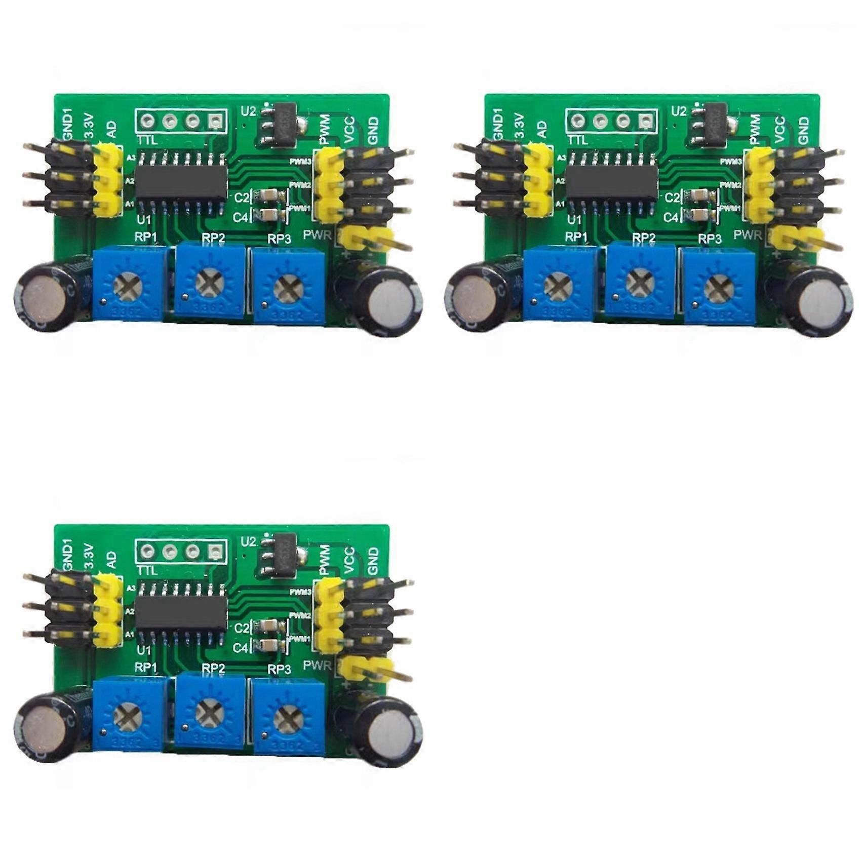 3X Servo Controller Servo Control Board Servo Tester Pulse Width Adjustable Potentiometer Controlled Servo