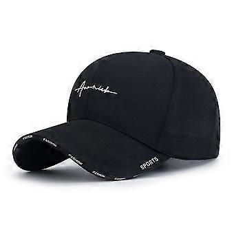 Summer Sunscreen Adjustable Sun Hats Cotton Solid Colour Baseball Cap Sunscreen Hat Women