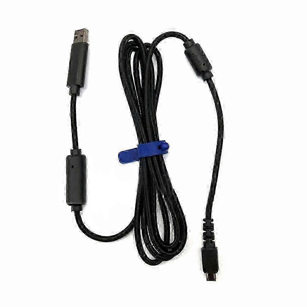2m Nylon Braided USB Cable for RAIJU Gaming Controller, High-Speed USB Replacement Wire