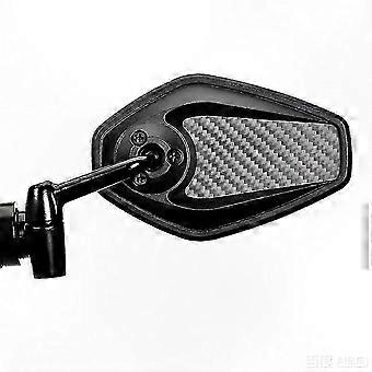 Anti-Glare Cycling Safety Mirror: Bike Rearview Mirror with 360° Rotation, Compatible with 16-21MM Bike Handlebar Left Bar End