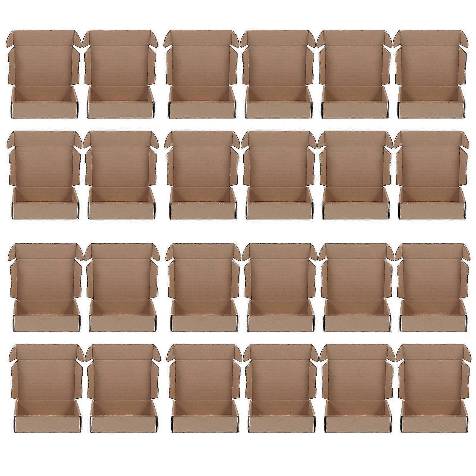 Thickened Board 25Pcs Package Boxes Storage Boxes for Packaging